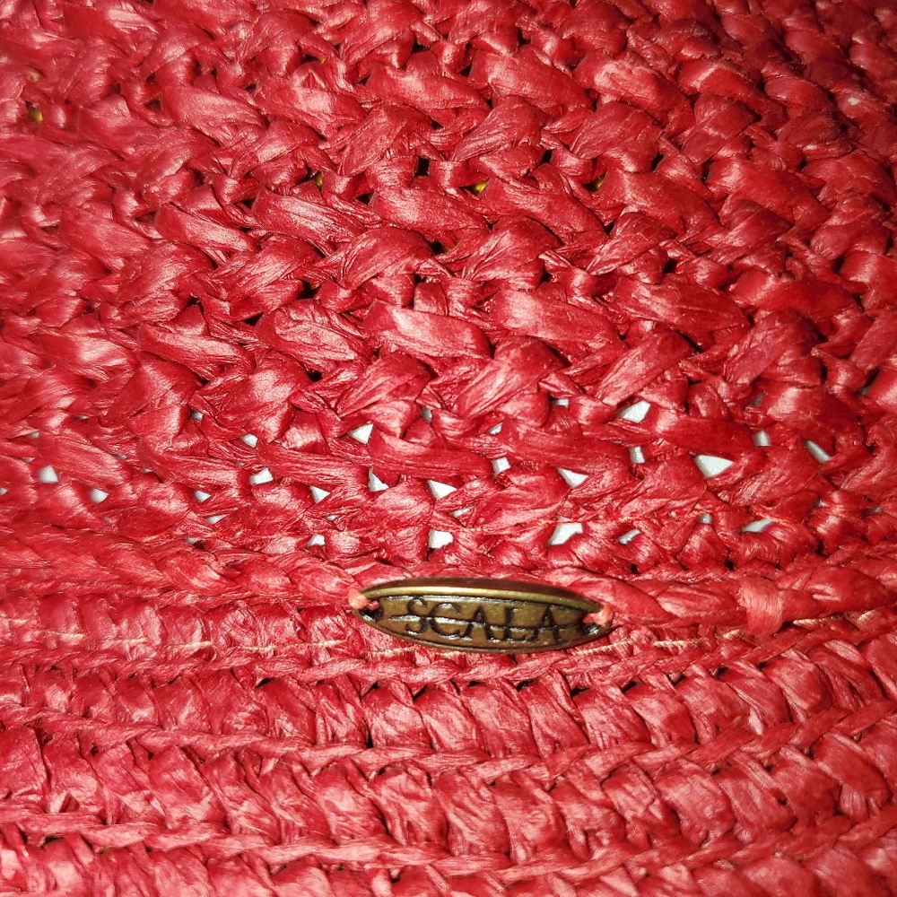 Scala Collection Hat Crocheted Raffia - image 2